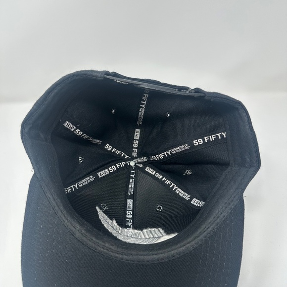 All Blacks Snapback Cap Rugby by 59FIFTY - Picture 3 of 3
